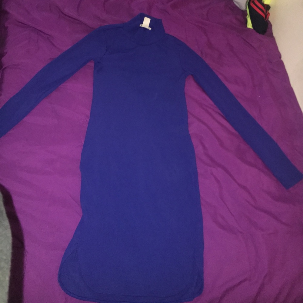 Blue dress