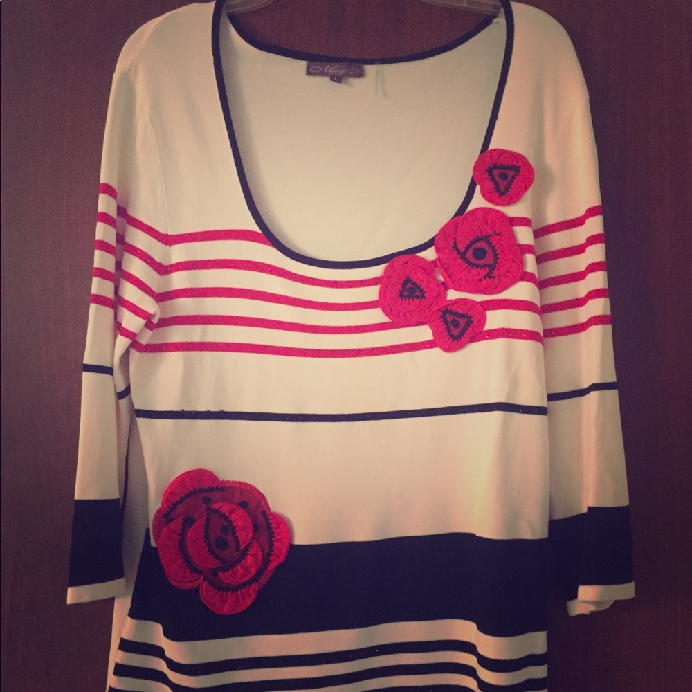 Lovely 3/4 sleeve blouse