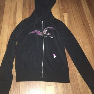 Hollister Zip-up Sweater