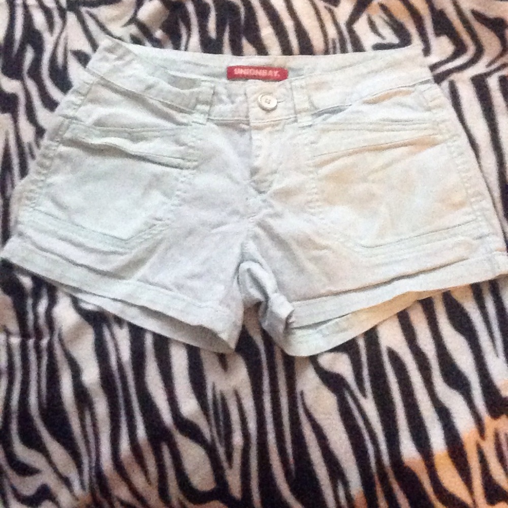 Union Bay icy blue shorts