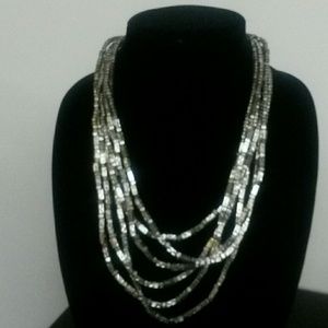 Chunky Silver Necklace