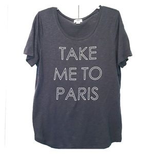 Take Me To Paris t-shirt