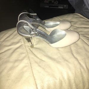 Authentic Chanel lucite heels