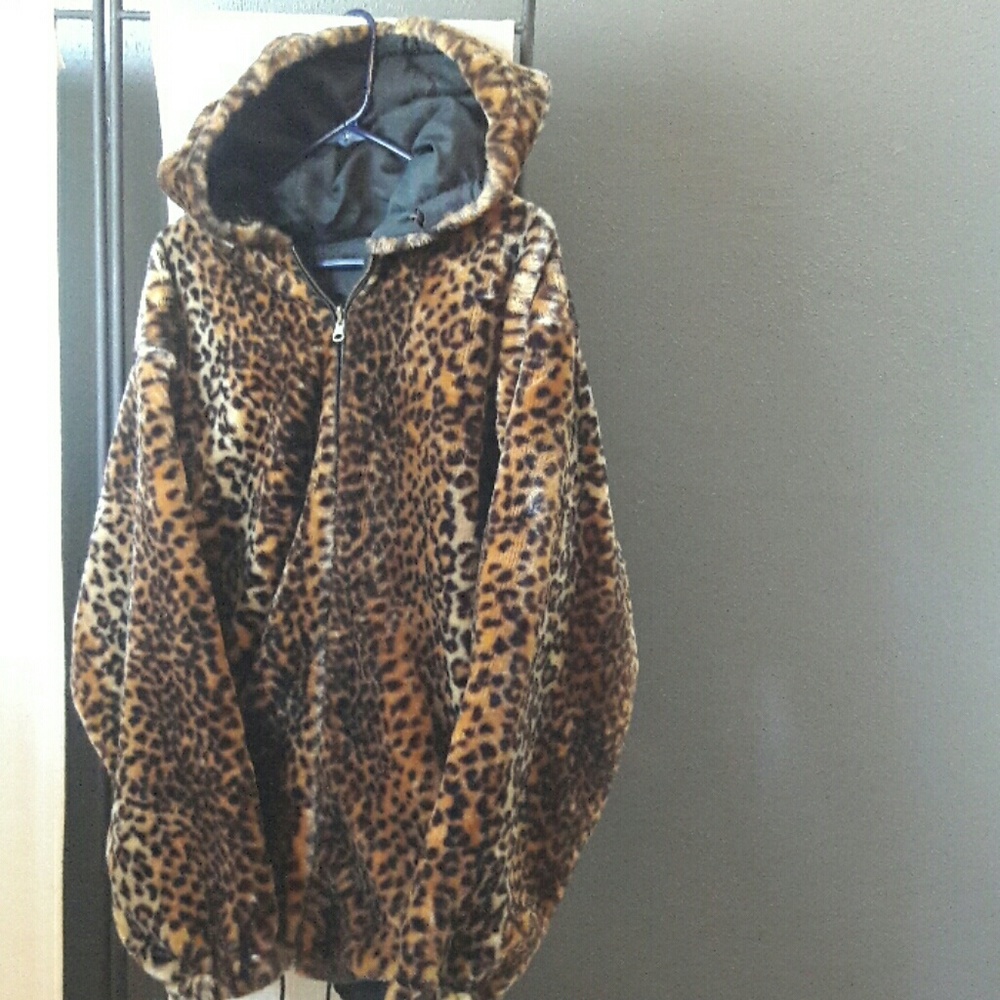 Parka style 2x reversible winter coat