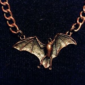 Bat necklace