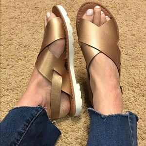Bronze Sandals