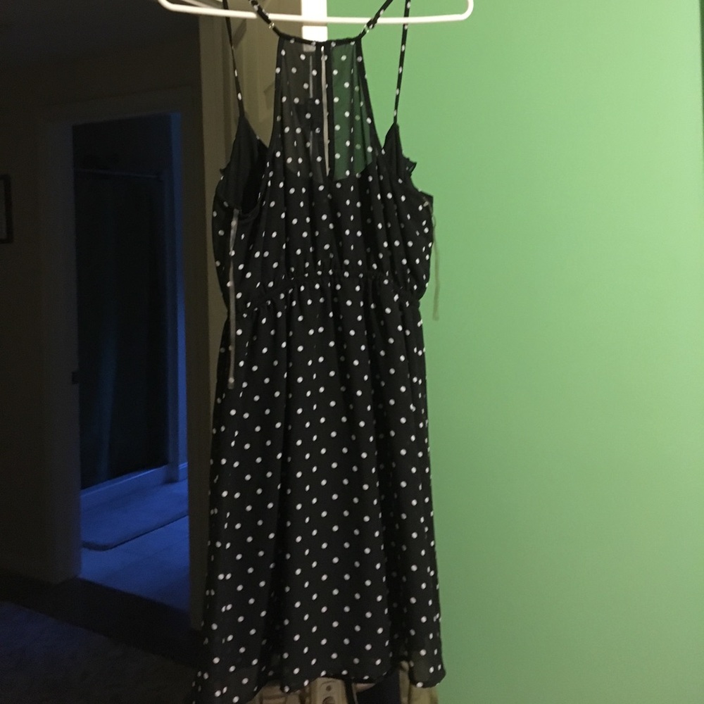 Black polka dot dress - Picture 2 of 2