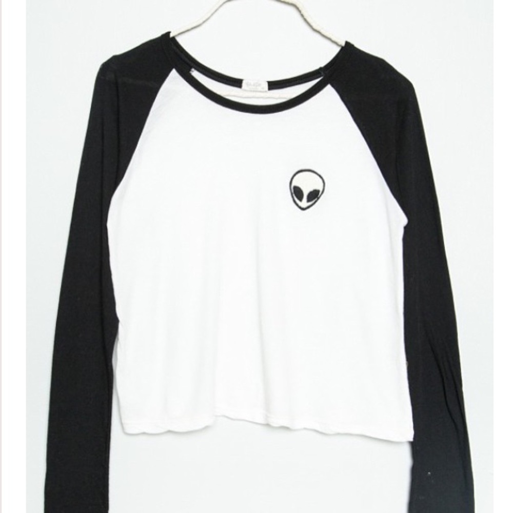 Brandy mellvile alien baseball tee
