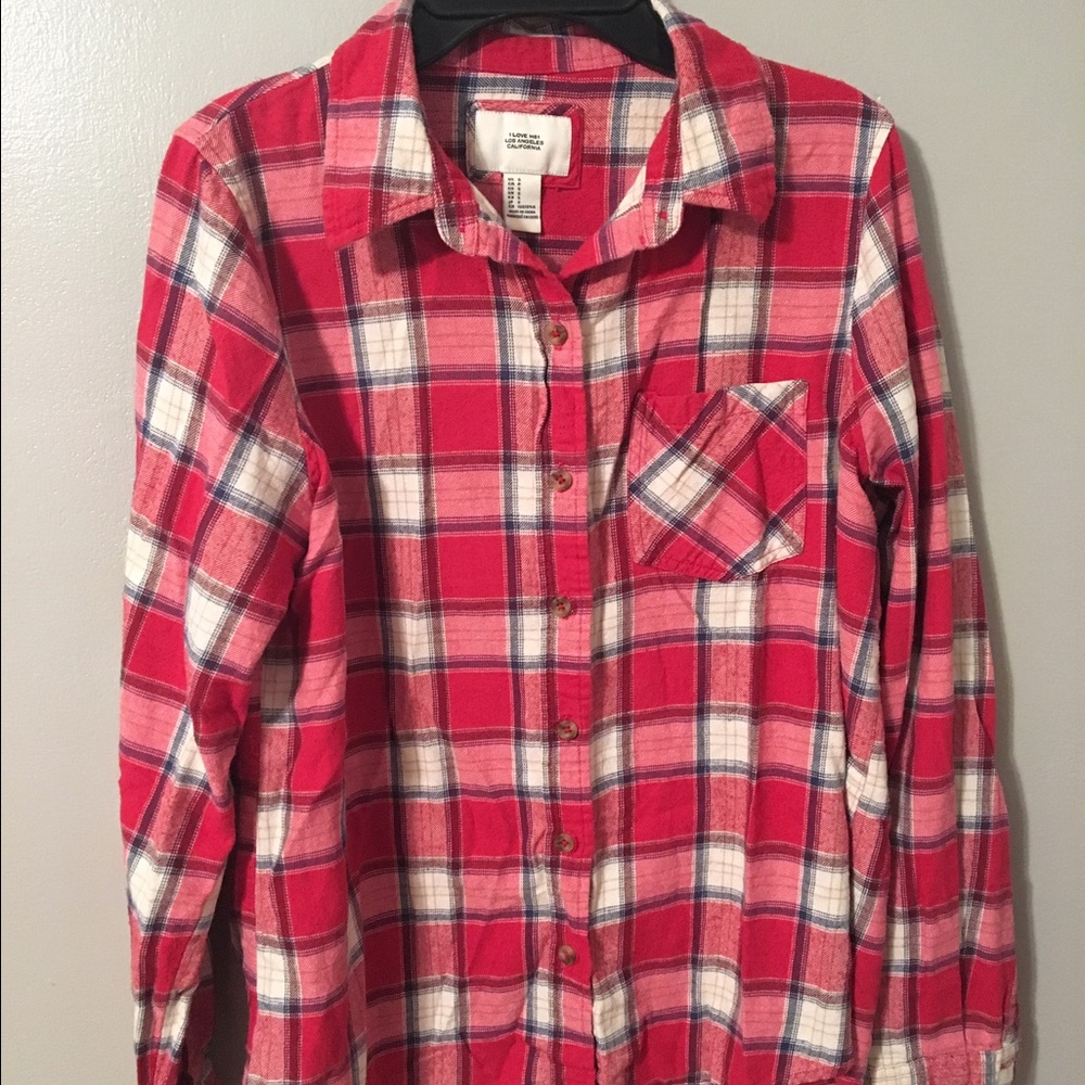Bright Plaid Flannel
