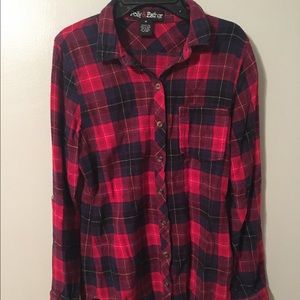 Dark Plaid Flannel