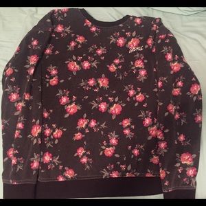 Vans floral sweatshirt