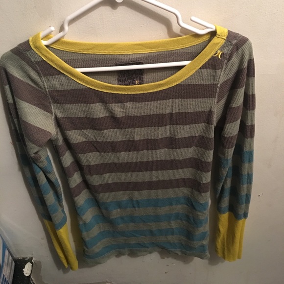 Hurley long sleeve knit Henley - Picture 1 of 3