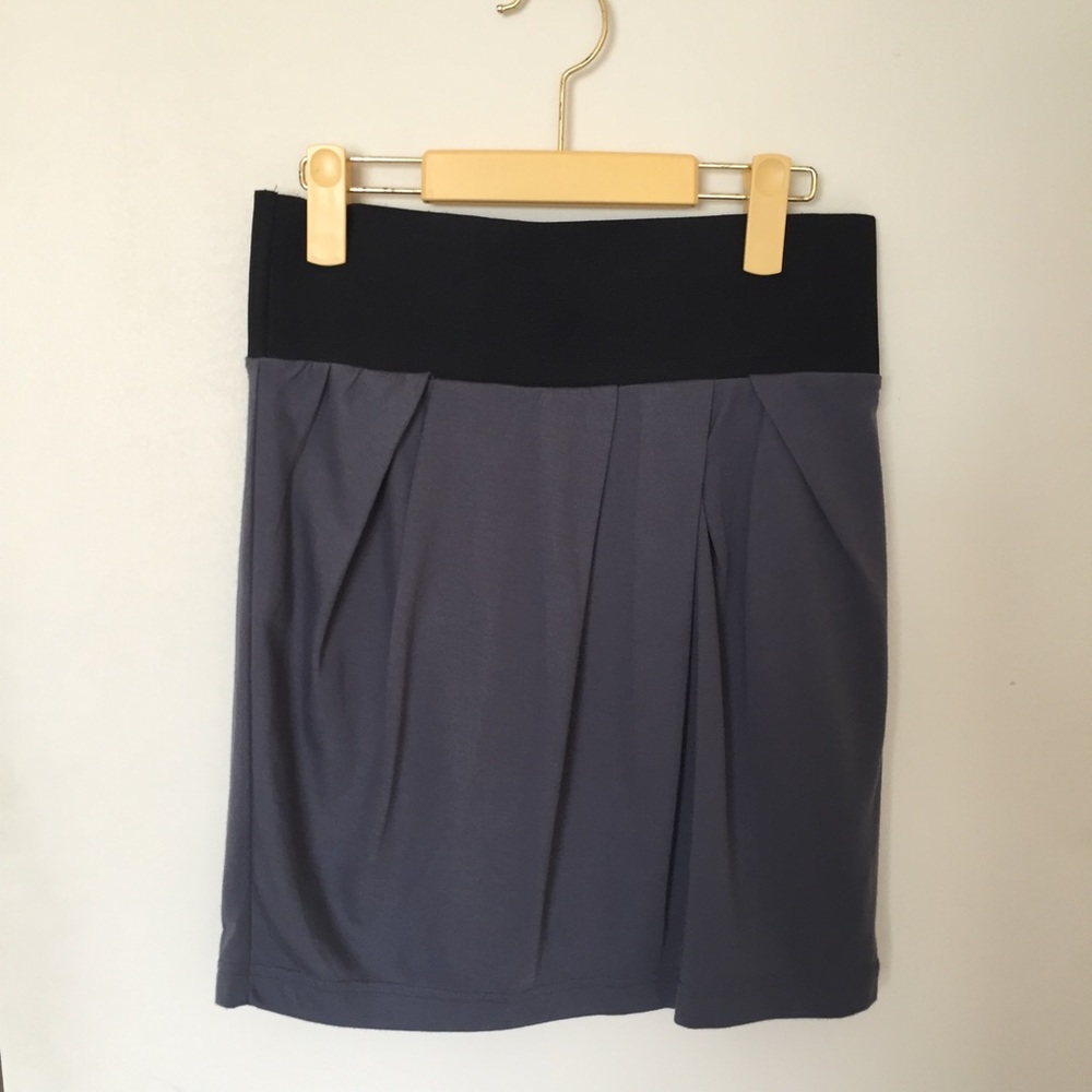 Gray skirt