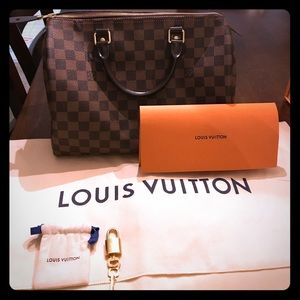 Louis Vuitton Damier Ebene Speedy 30