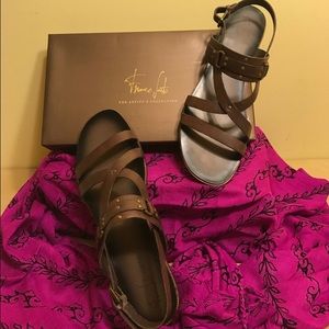 Brown Franco Sarto Sandals