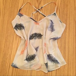 Flowy Feather Tank | Forever21