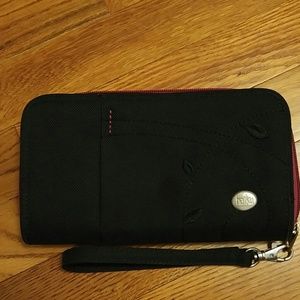 Black Haiku Wristlet/Wallet