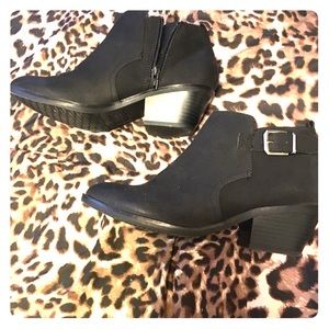 Black Ankle Booties