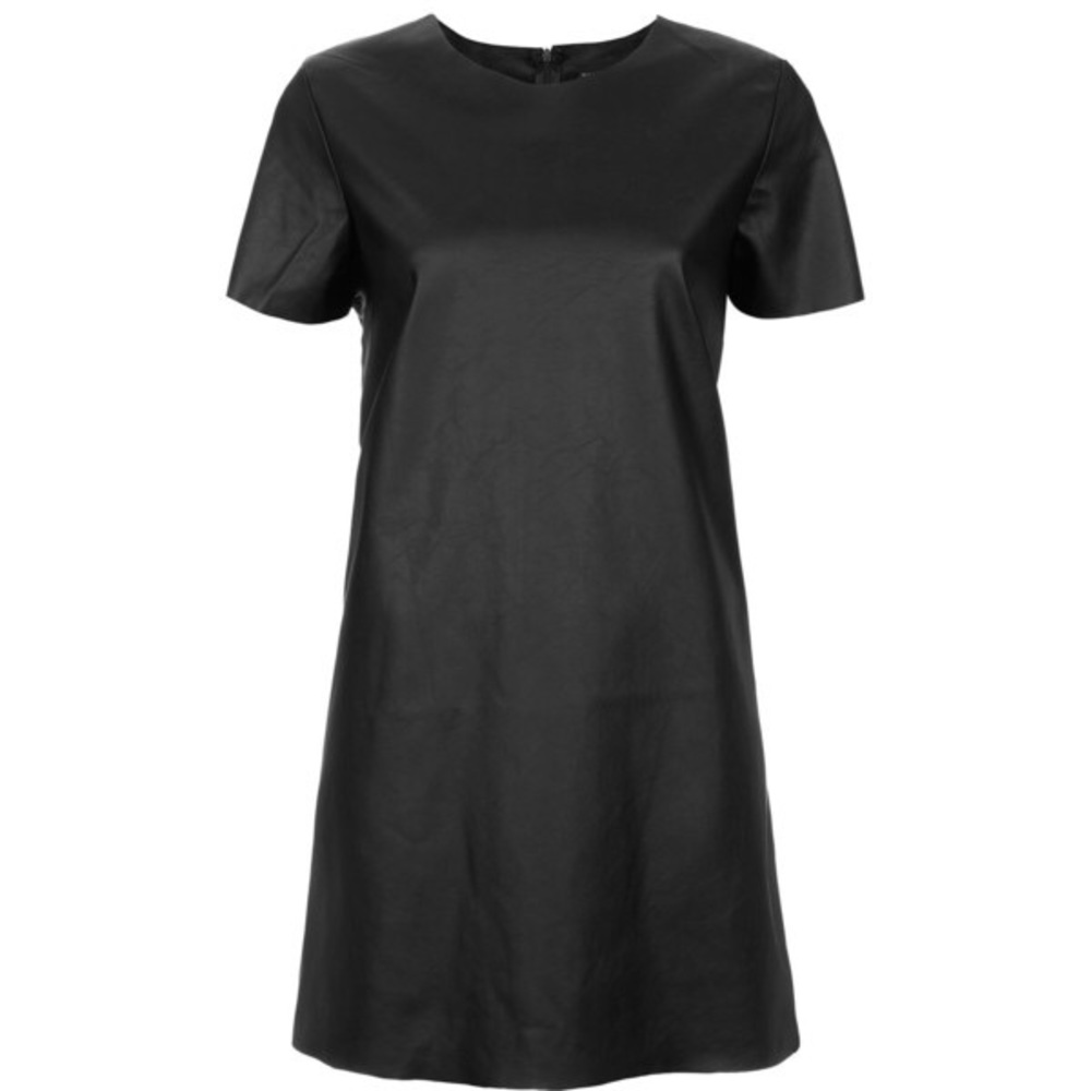 NWT Topshop faux leather dress - Picture 2 of 4