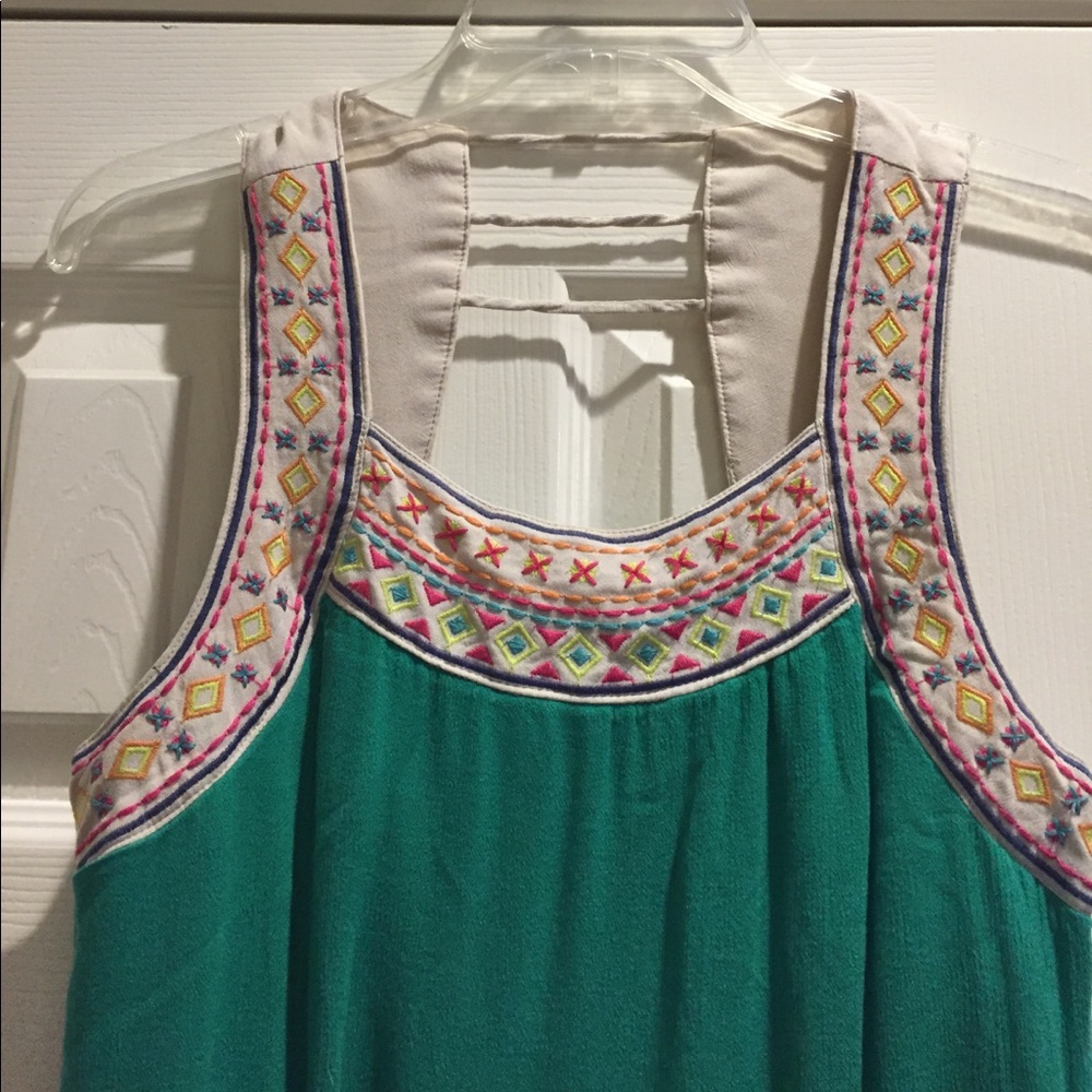Francesca's Green Sundress