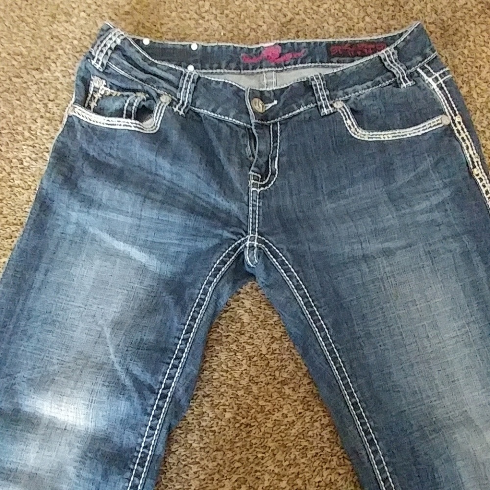 Rock and roll cowgirl jeans