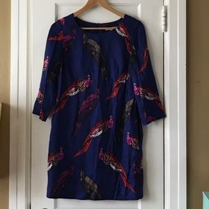 Boden Peacock Tunic Dress