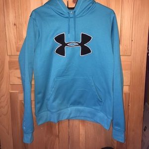 Turquoise Under Armor Hoodie