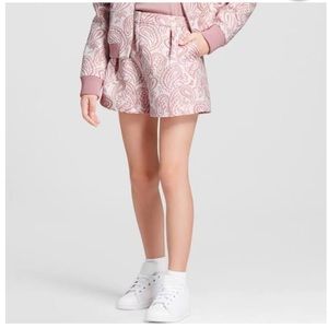 Victoria Beckham Girls Pleated Short