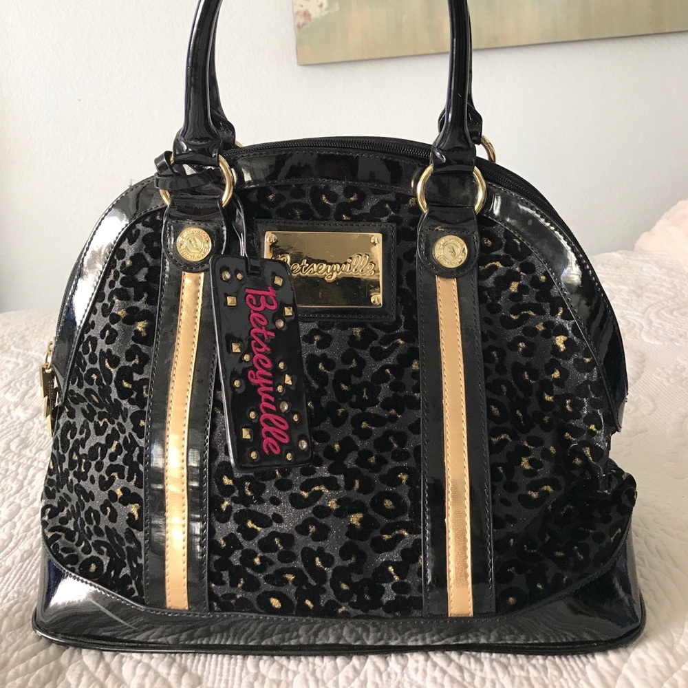 Betsy Johnson tote purse.