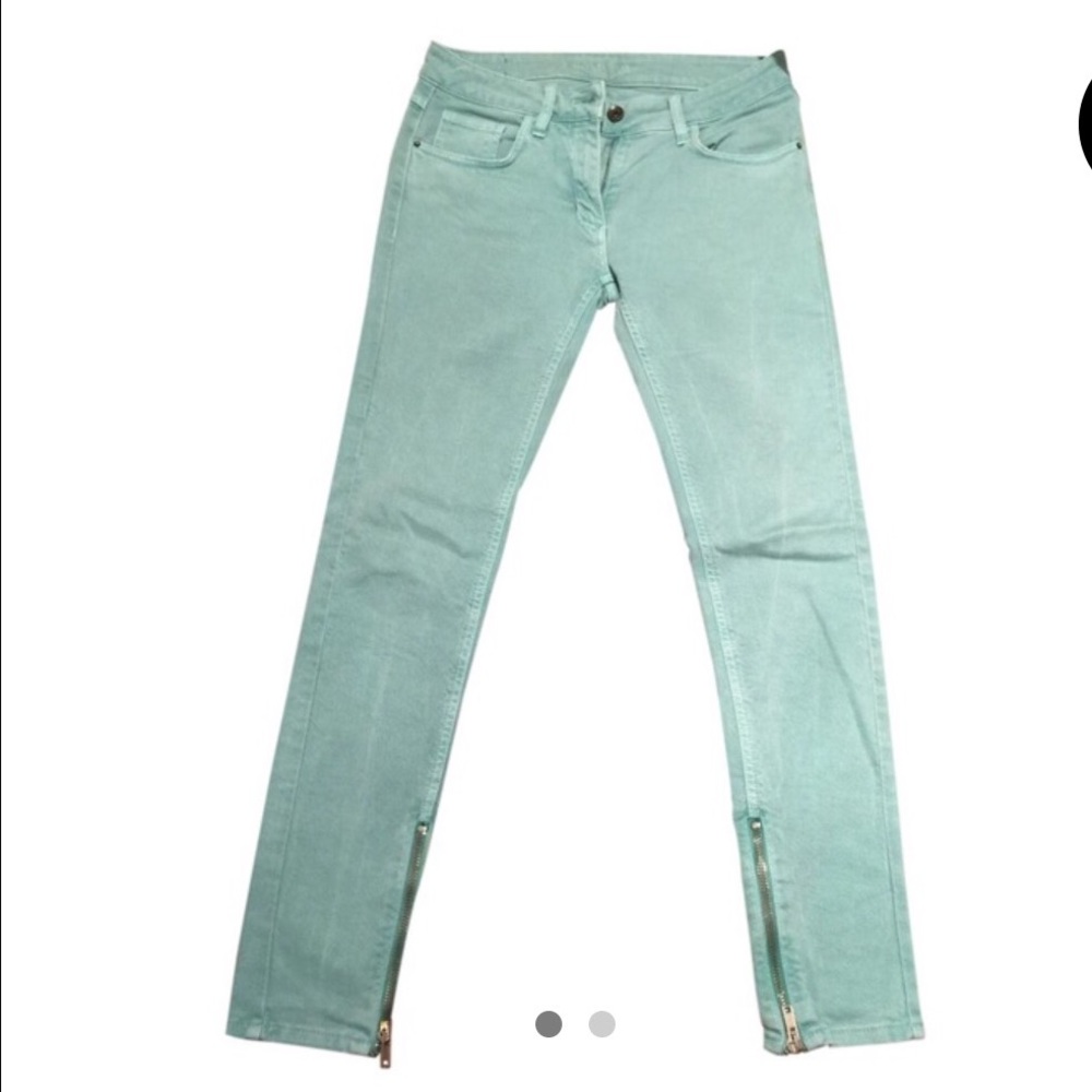 Sandro Paris Mint Jeans Sz 34FR = 0, 24/25, NWOT