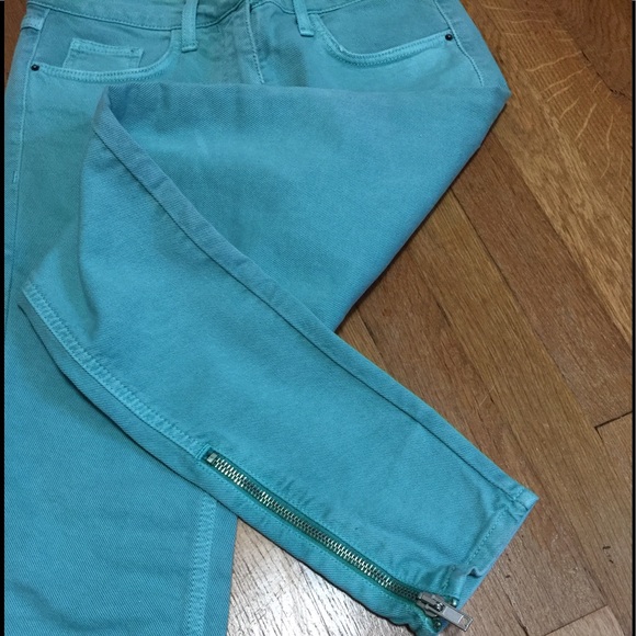 Sandro Paris Mint Jeans Sz 34FR = 0, 24/25, NWOT - Picture 5 of 9