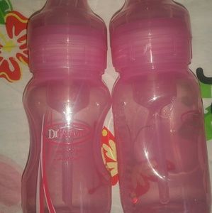 Dr.Browns Wideneck pink 8oz bottles