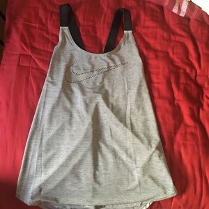 Grey NIKE DRI-FIT tank top!