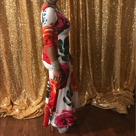 🌸Big and Bold Flower Dress🌸 - Picture 8 of 8