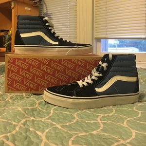 Vans Sk8-Hi Blue and Black
