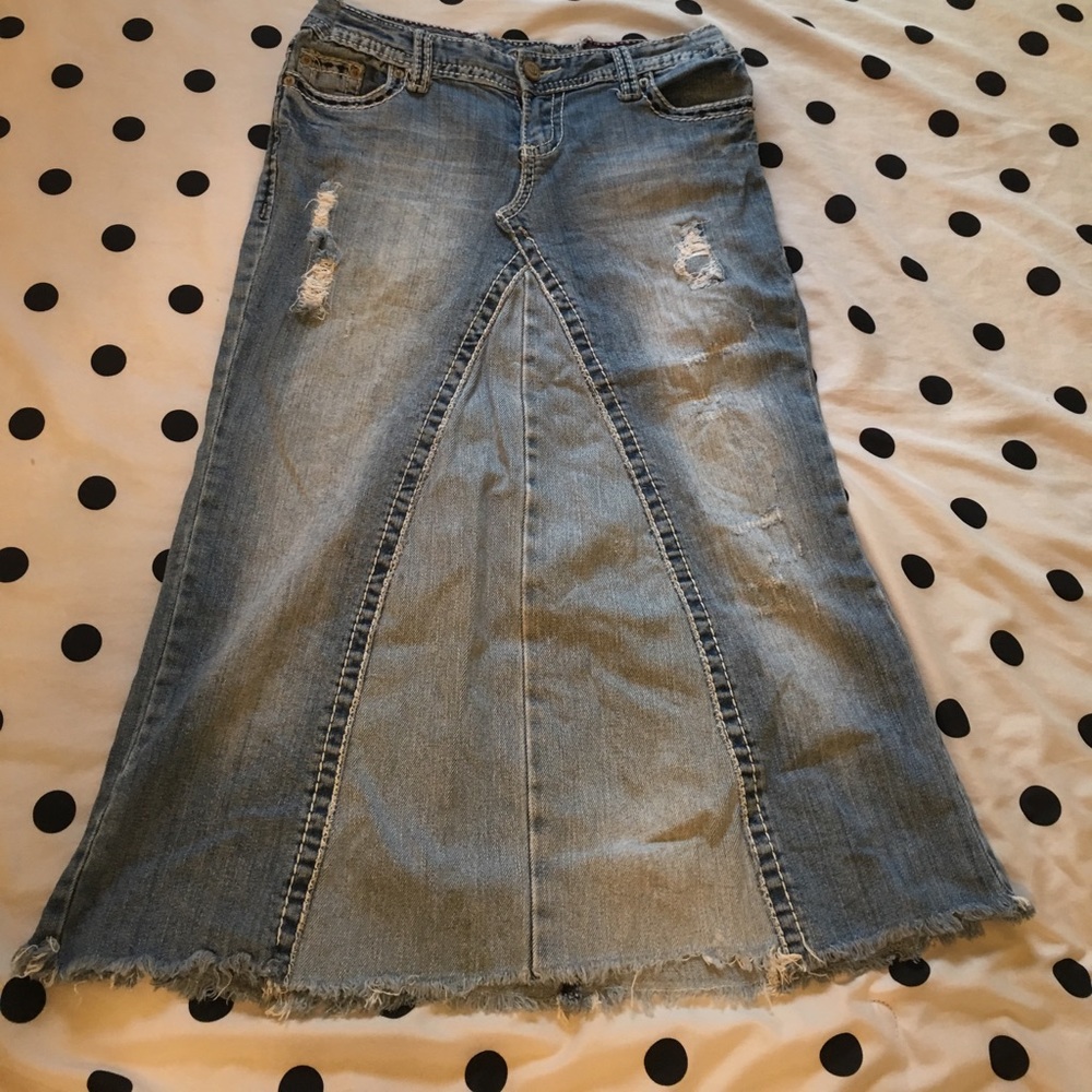 Jean Skirt