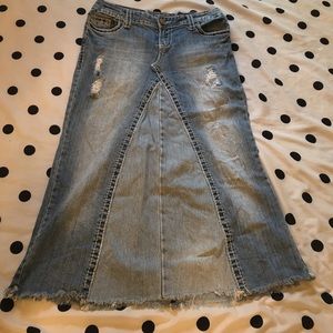 Jean Skirt