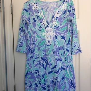 NWT Lilly Pulitzer Marina Dress in Nice Ink