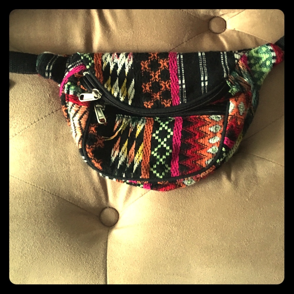 Multi color Forever 21 fanny pack