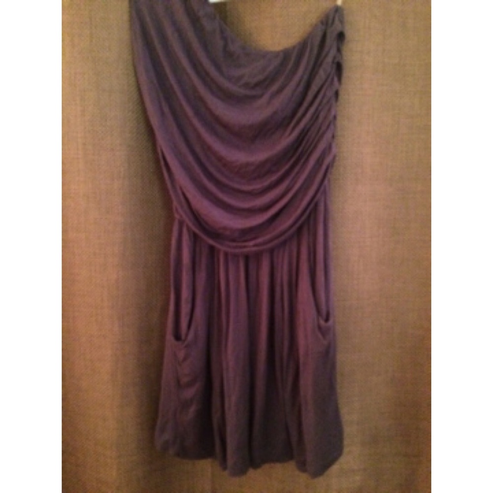 Assymetrical knit dress