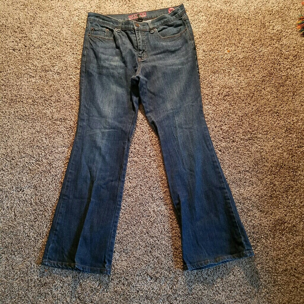 New York & Company West Side Dark Blue Jeans