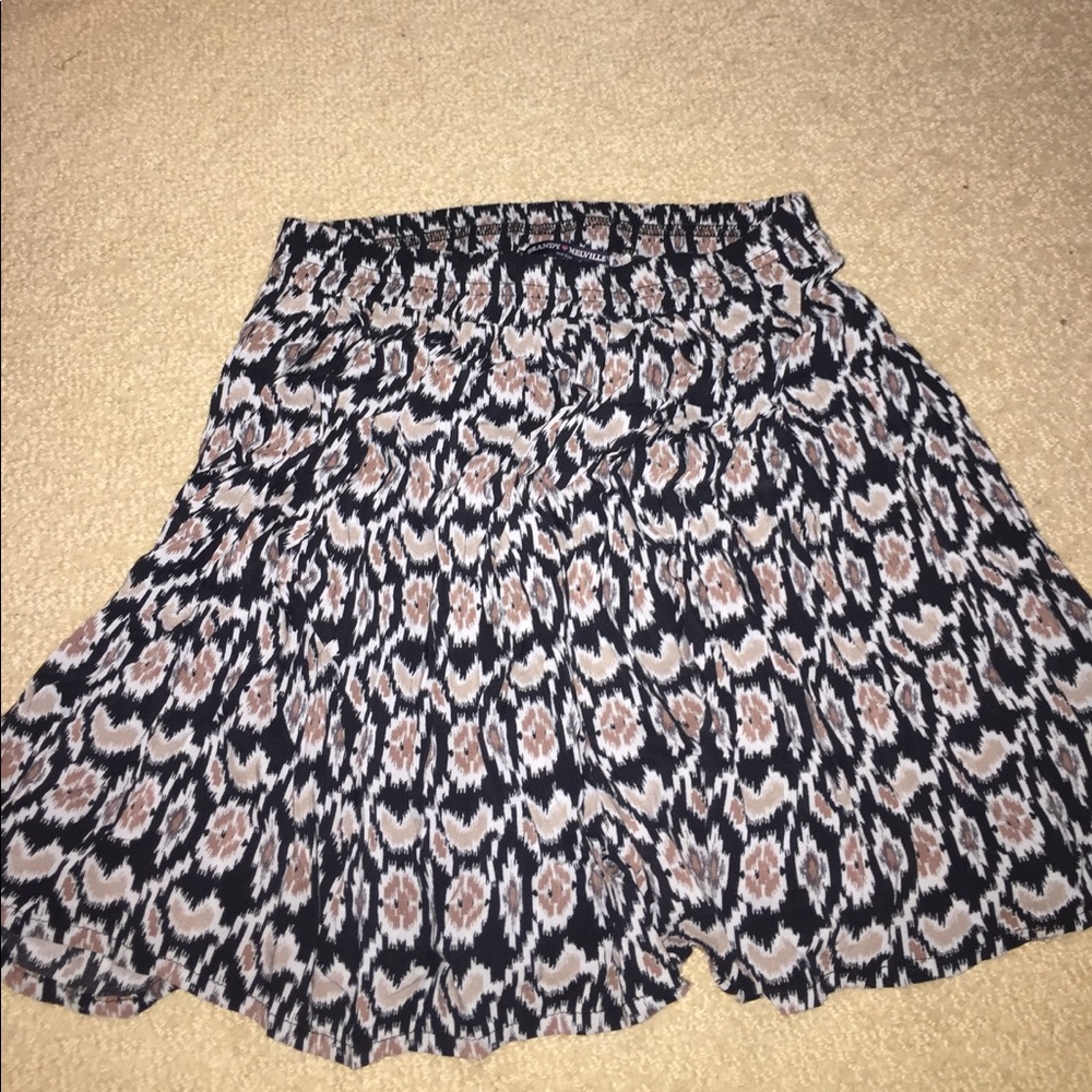 Brandy Melville Print Skirt - OS