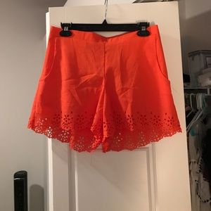 Orange shorts