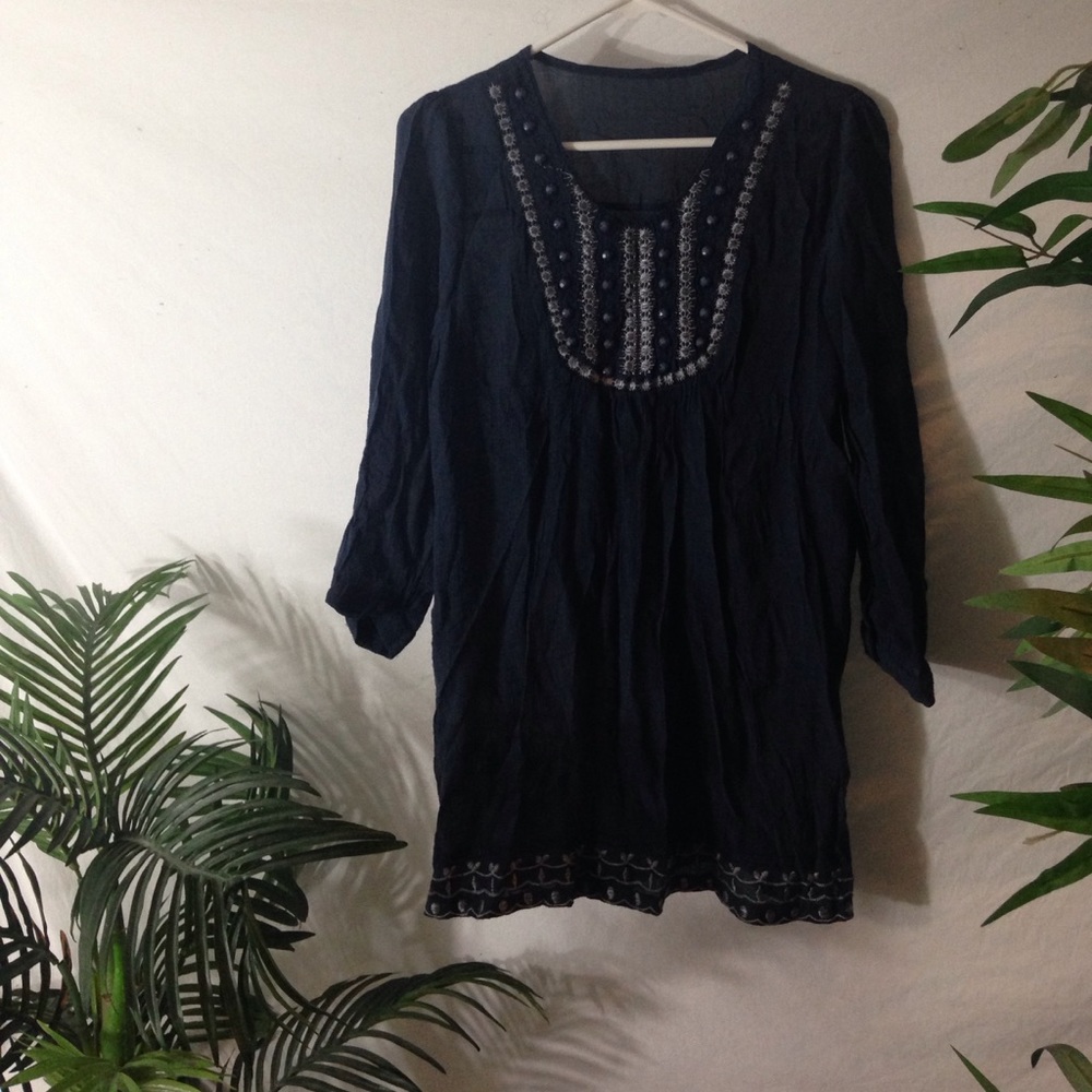 Jewelled Bohemian Top