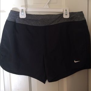 Nike Girls XL Running Shorts Black
