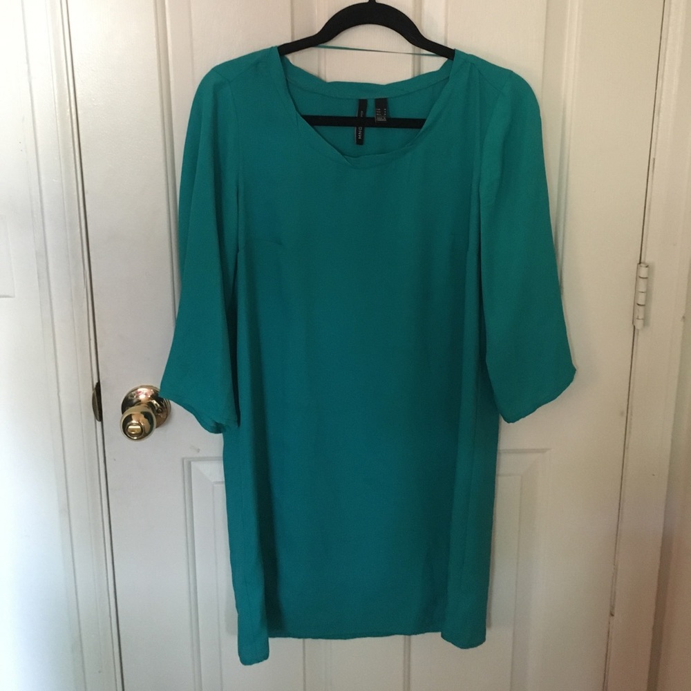 Teal Dress