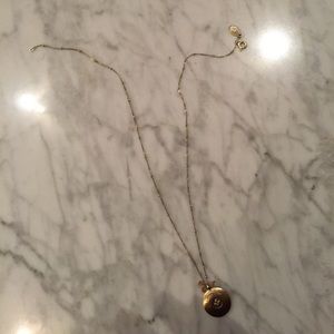 Satya Jewelry Gold Lotus Necklace