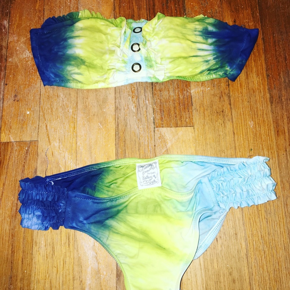 Lucky Brand bathing suit. Price negotiable