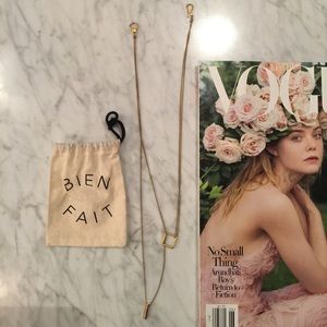 Delicate Gold Madewell Necklace