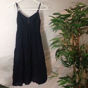 Short Causal Black Dress 🌑
